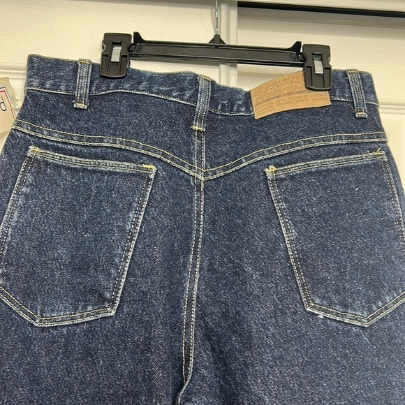 Parallel Lines Dark Wash Stone Wash High Waist 11 Vintage USA - Picture 7 of 8